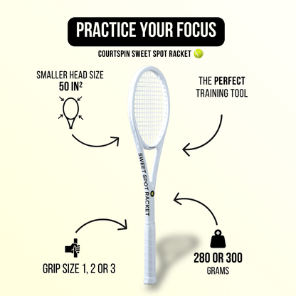 CourtSpin Sweet Spot Racket - CourtSpin